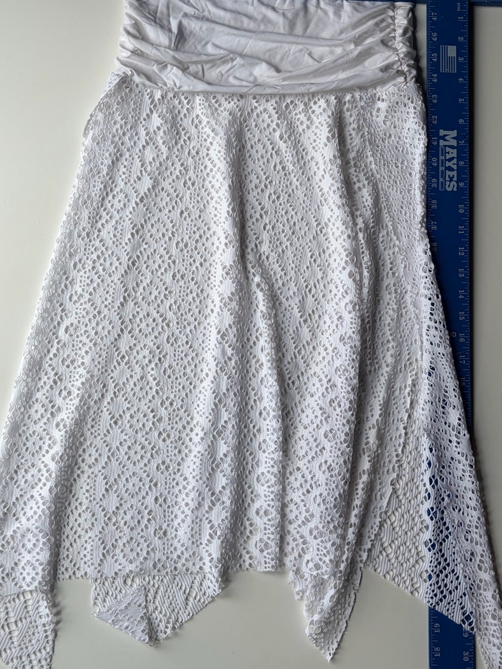 White Lace Swimsuit Cover